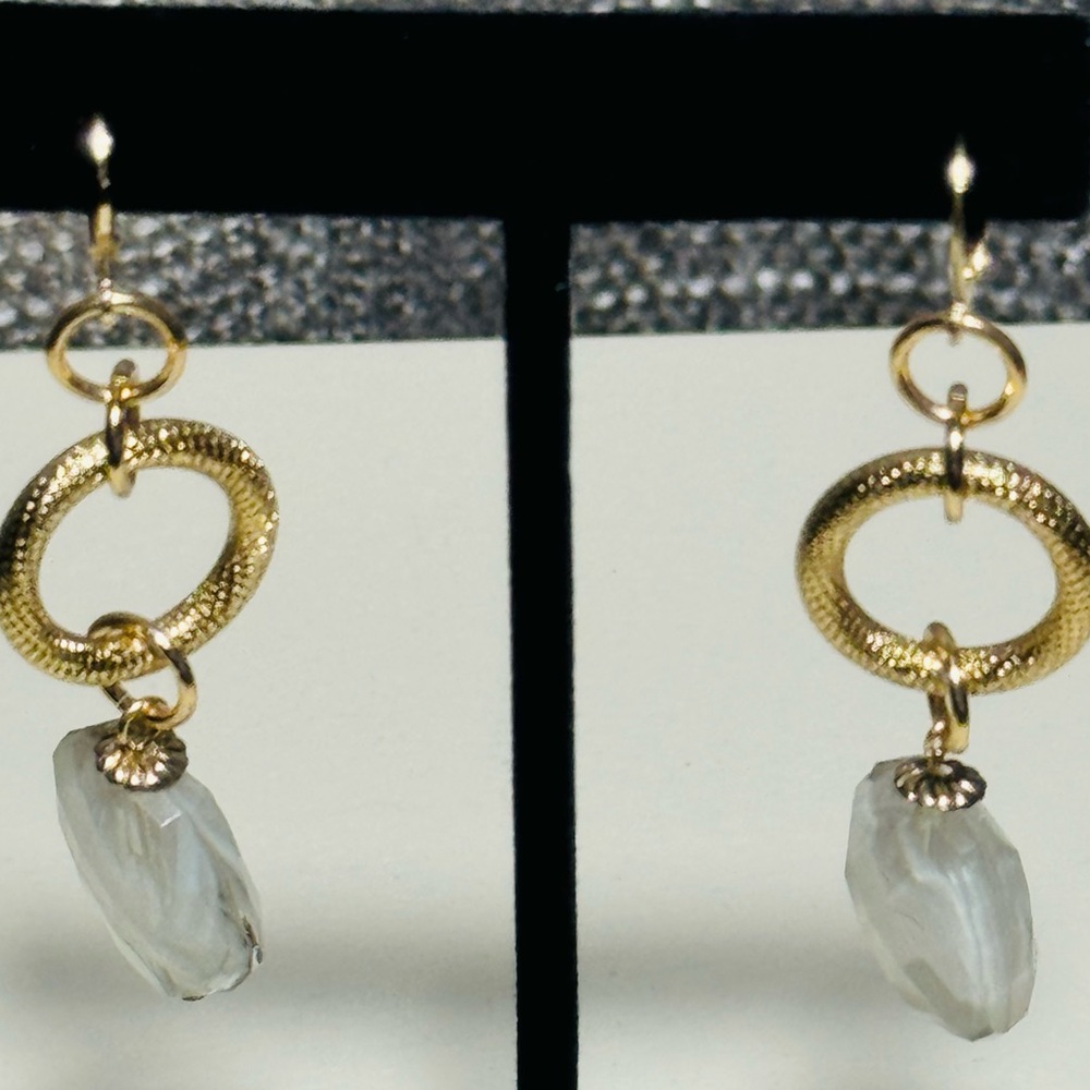 Tommy Bahama Beach Stone Earrings NWT